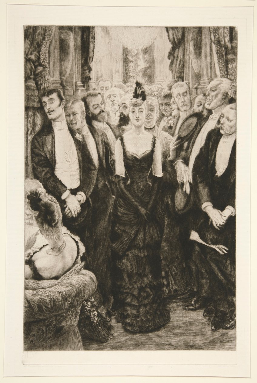 Nejkrásnější žena v Paříži od James Tissot