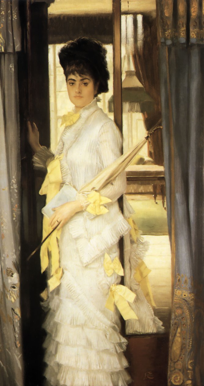 Portrét slečny Lloydové od James Tissot