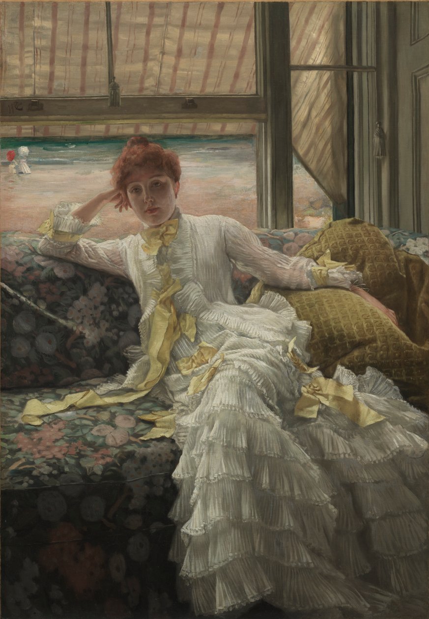Přímořské pobřeží (červenec: Ukázka portrétu) od James Tissot
