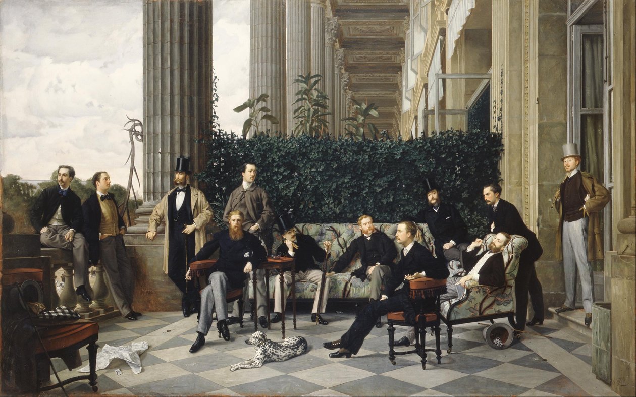 Kruh v Rue Royale od James Tissot