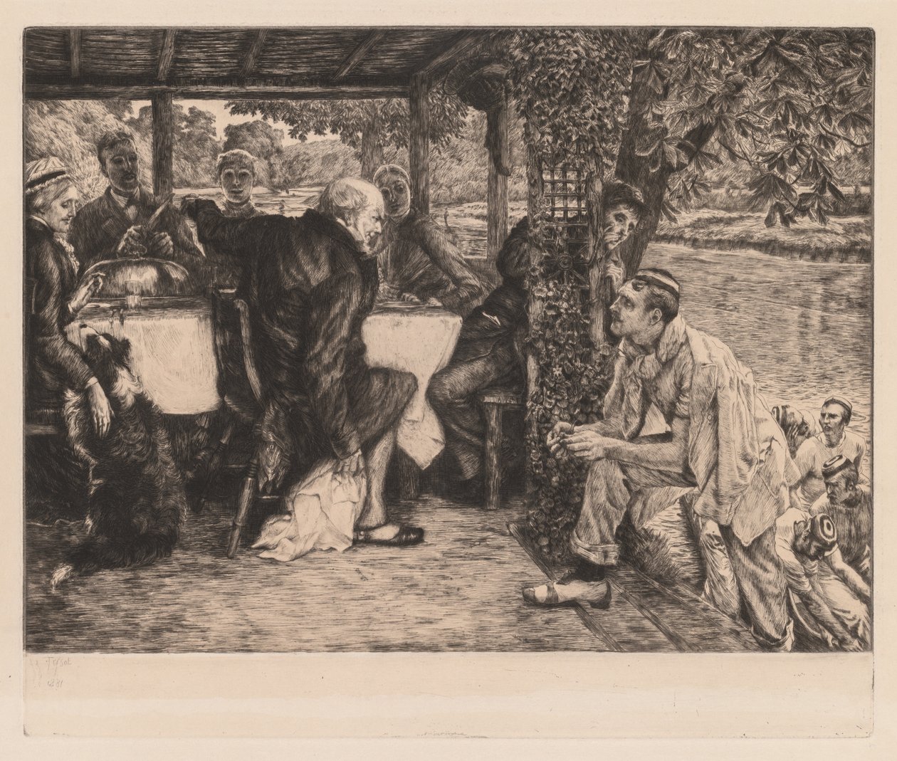 Marnotratný syn: Vykrmené tele od James Tissot