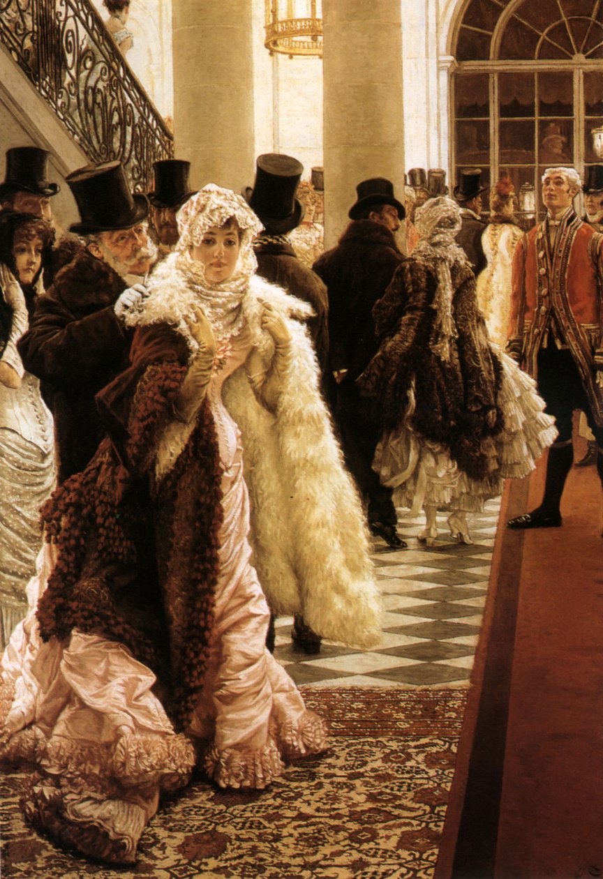 Módní žena od James Tissot