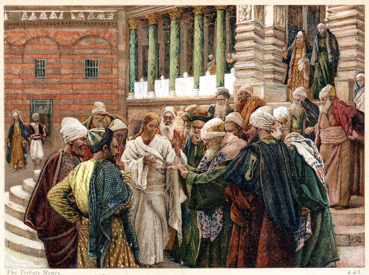 Pocta, c1890 od James Tissot