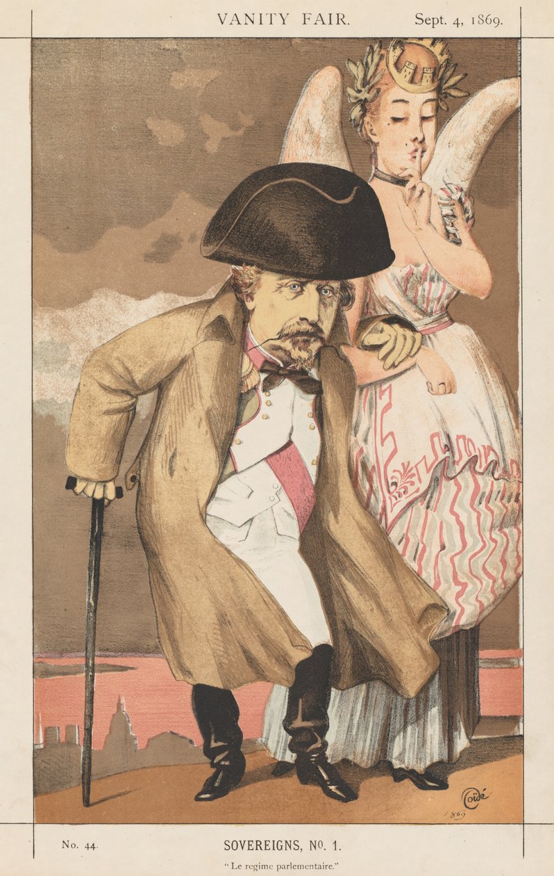 Vanity Fair: Sovereigns, č. 1 „Parlamentní systém“ od James Tissot