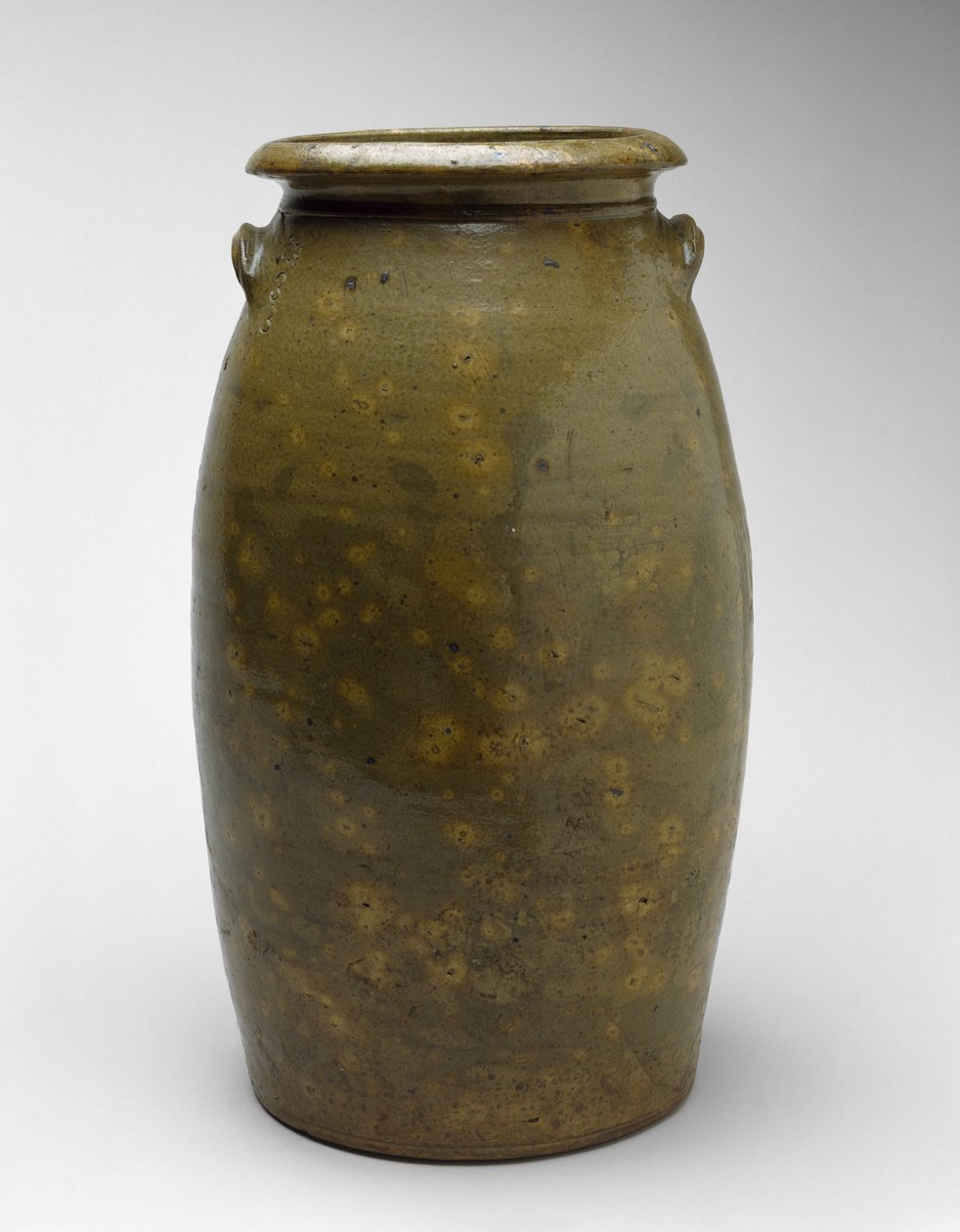 Churn, c. 1873-1900 (alkalická glazovaná kamenina) od James W. Haden