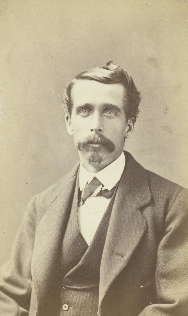 Portrét muže s velkým knírem bez názvu, 185099. od James W. Turner