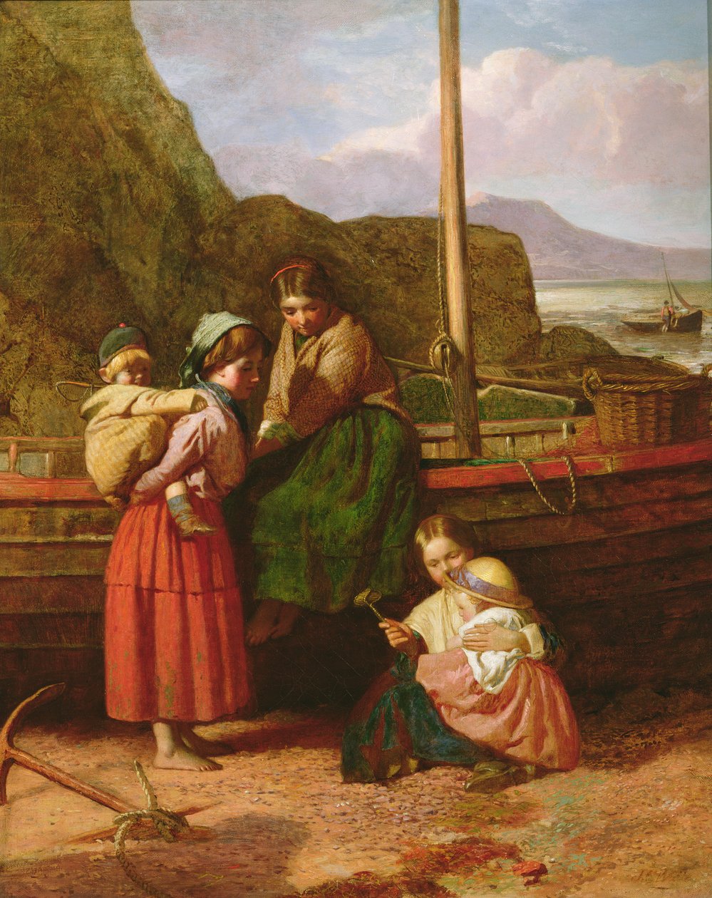 Rybářská rodina od James Waite