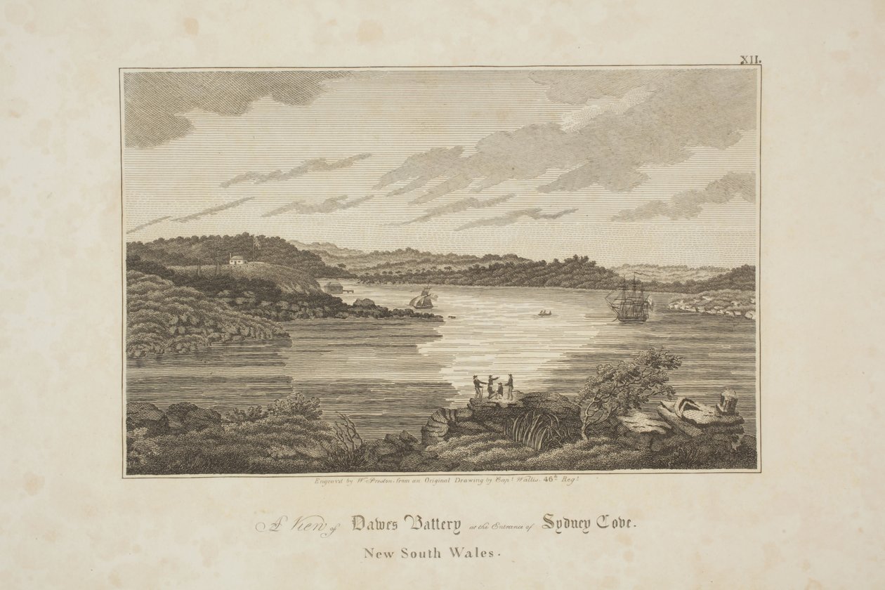 Baterie Dawes Point od James Wallis