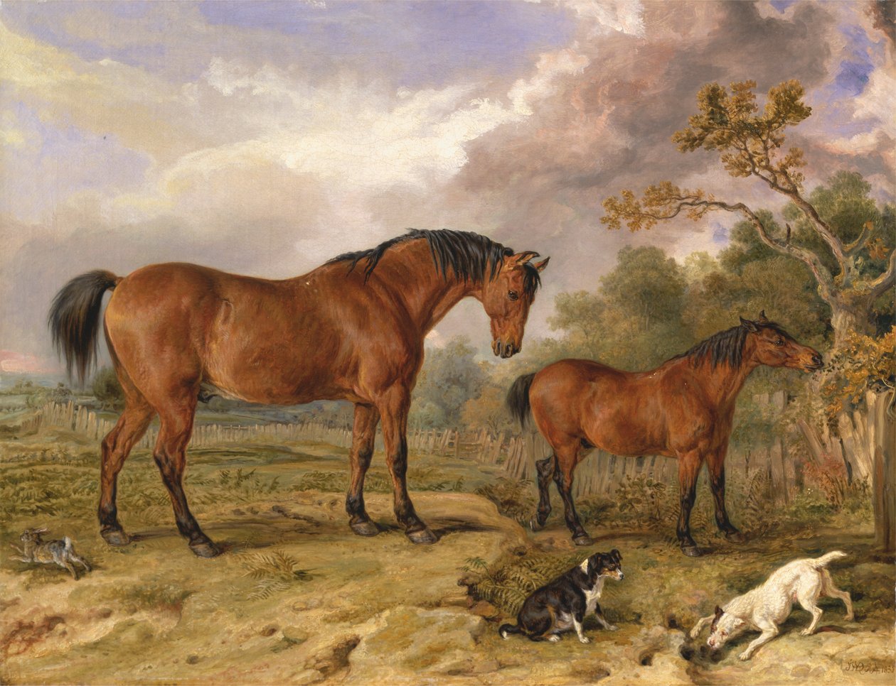 Portrét reformátora, Bluchera, Toryho a jesličky, majetek Rowlanda Alstona, Esq., M.P. [1836, Royal Academy of Arts, Londýn, katalog výstavy] od James Ward