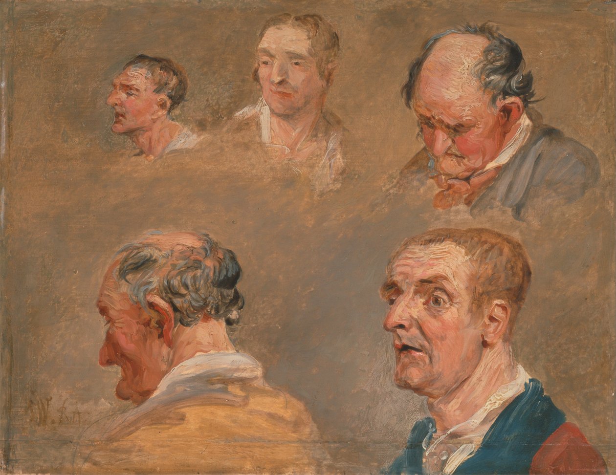 Studie Jackyho Turnera a zahradníka reverenda Charlese Hopea od James Ward
