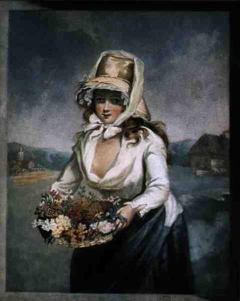Léto, ryté umělcem, hospoda. c.1805 (mezzotintová rytina) (pár 125572) od James Ward