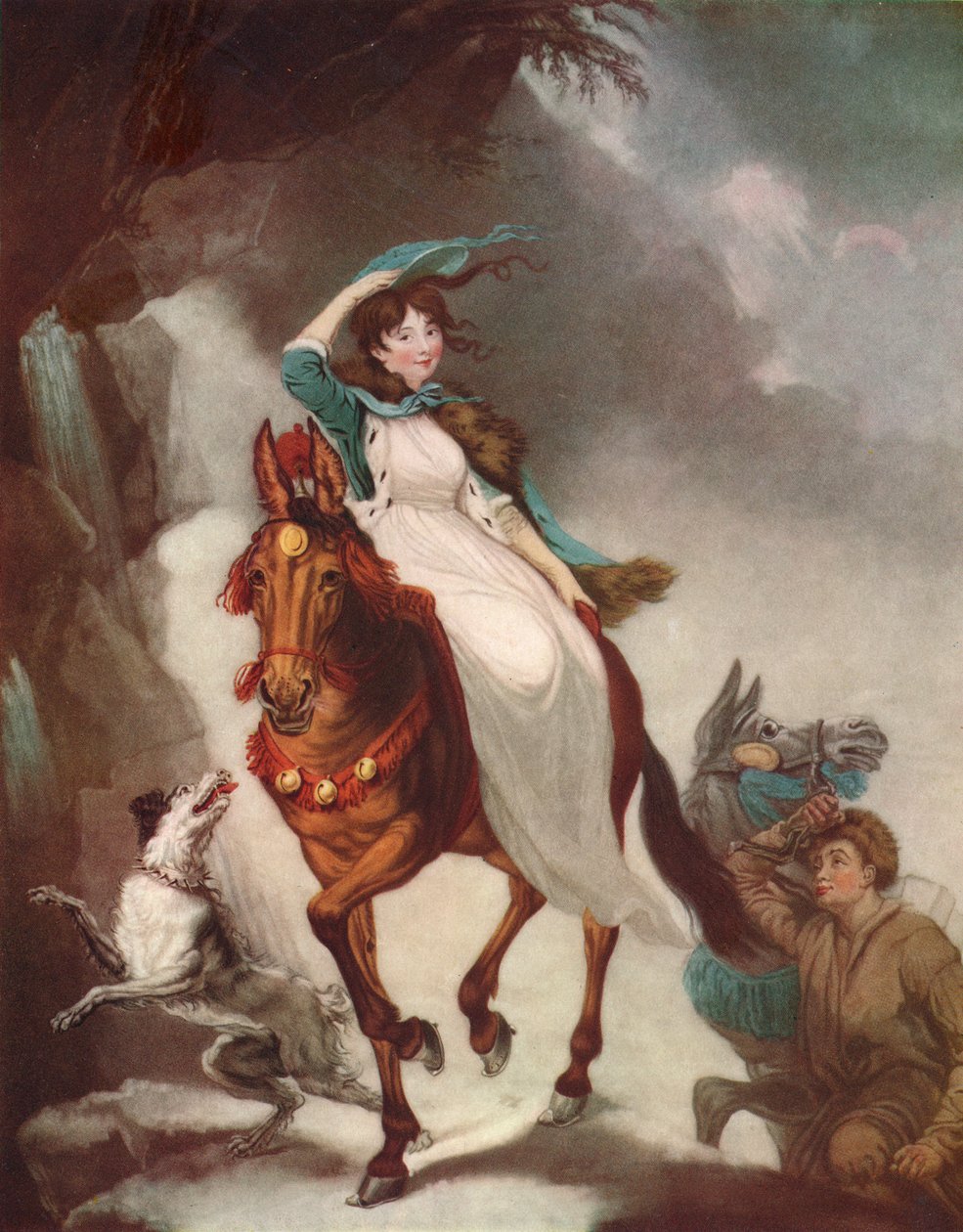 Alpský cestovatel, 1804 od James Ward