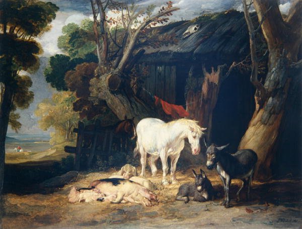 Hospodářský dvůr od James Ward