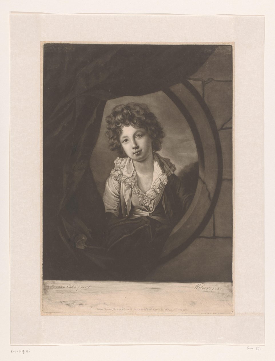 Portrét van William Campbell Skinner od James Watson (prentmaker)
