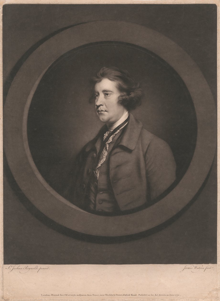 Edmund Burke od James Watson