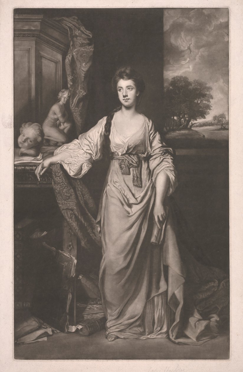 Lady Stanhopeová od James Watson