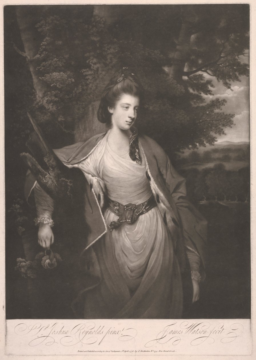 Margaret Caroline, hraběnka z Carlisle od James Watson