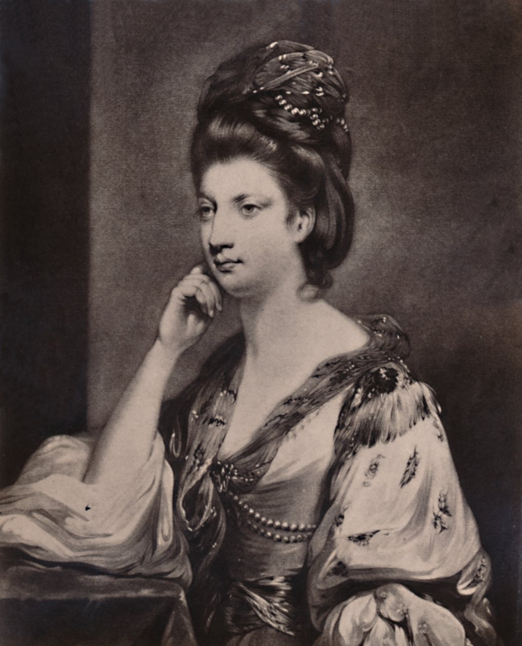 Slečna Julia Bosvile, poté vikomtesa Dudley, 1775 1894 od James Dawson Watson
