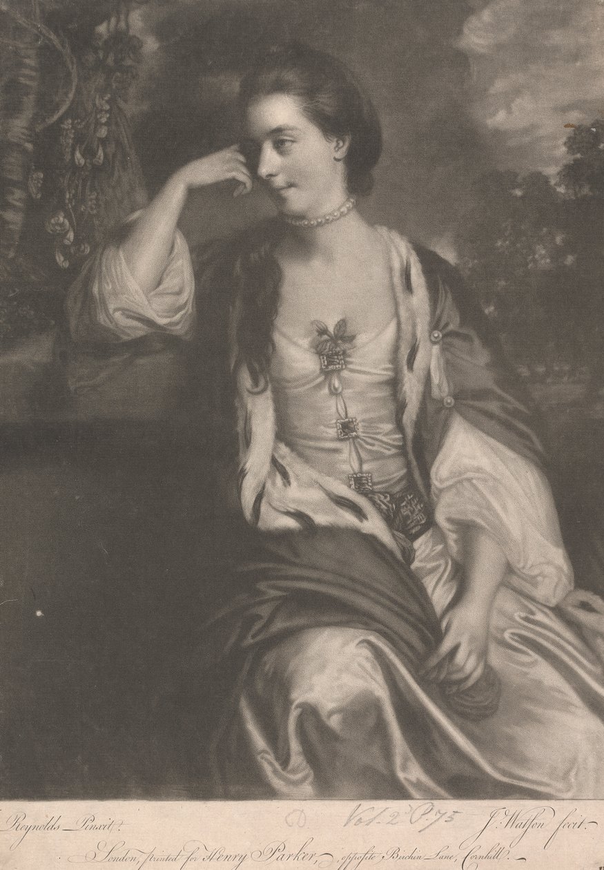 paní Cholmondleyová od James Watson