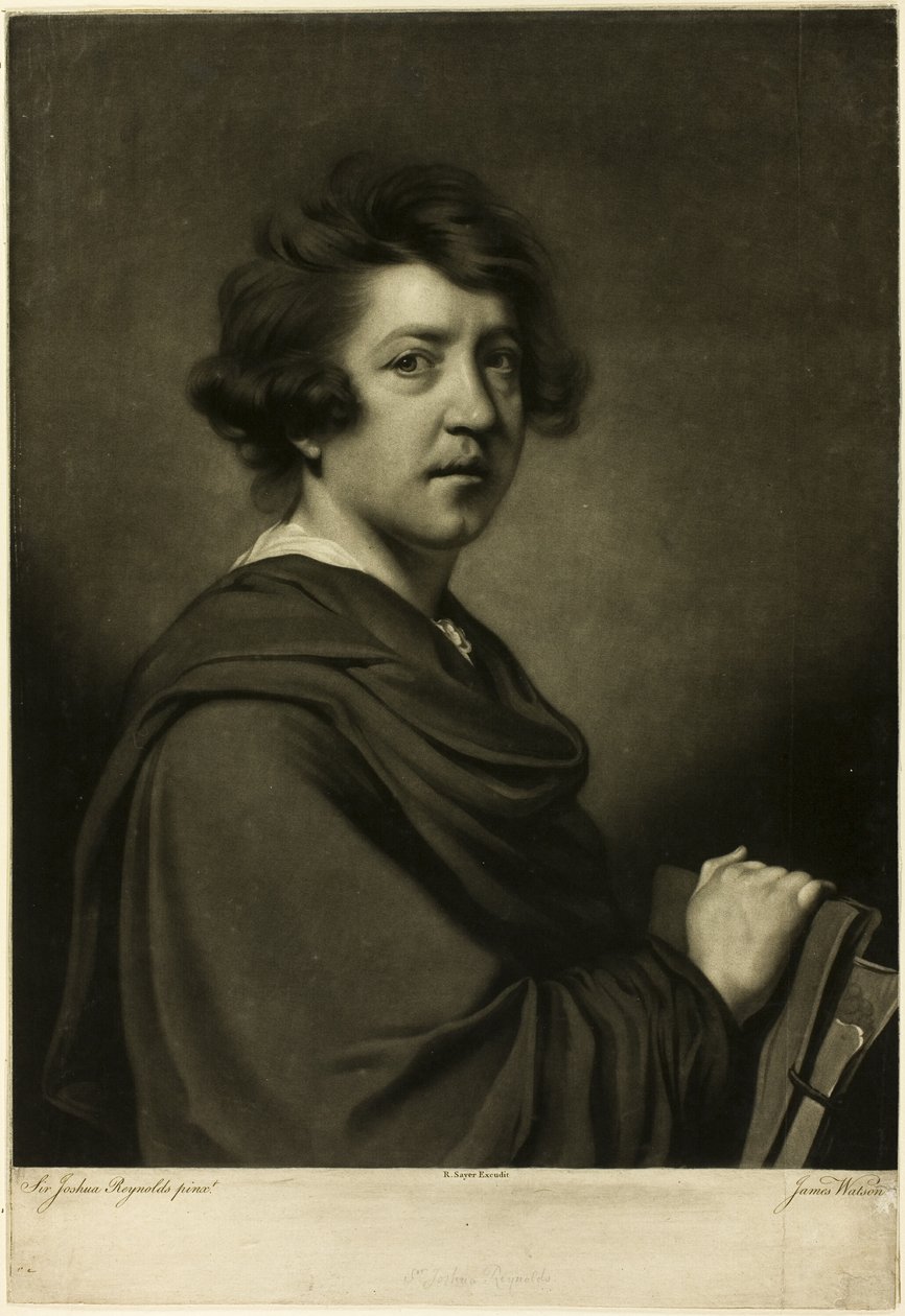 Sir Joshua Reynolds od James Watson