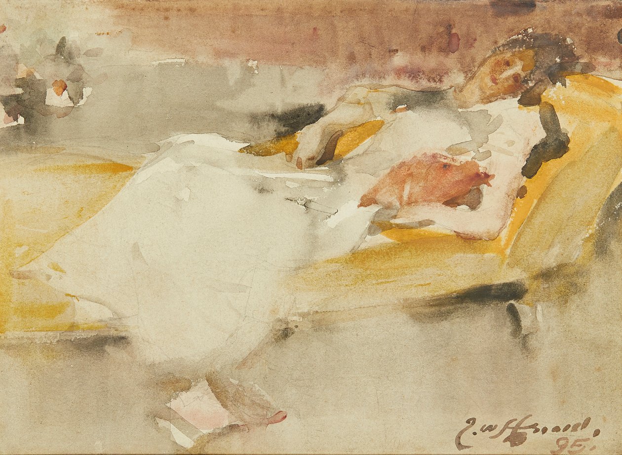 Dolce Far Niente (akvarel) od James Watterston Herald