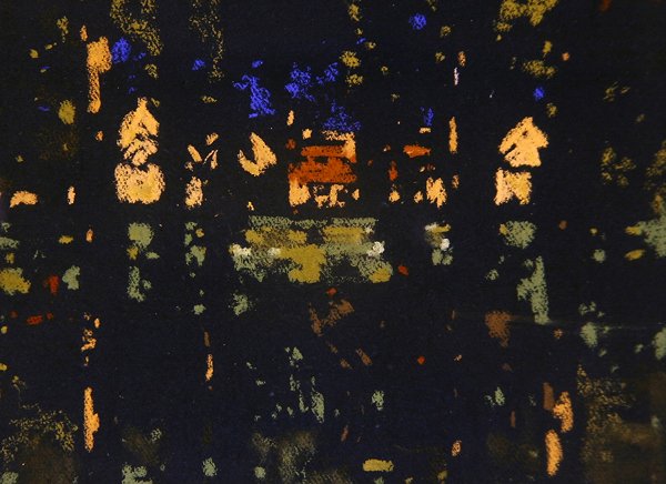 Odrazy krajiny (pastel na papíře) od James Watterston Herald