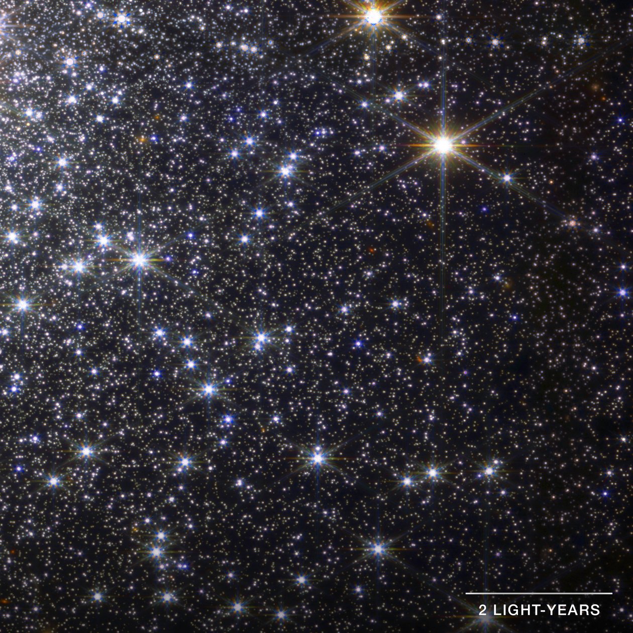 Globular Cluster M92 (NIRCam Detail) od James Webb Space Telescope (NASA)