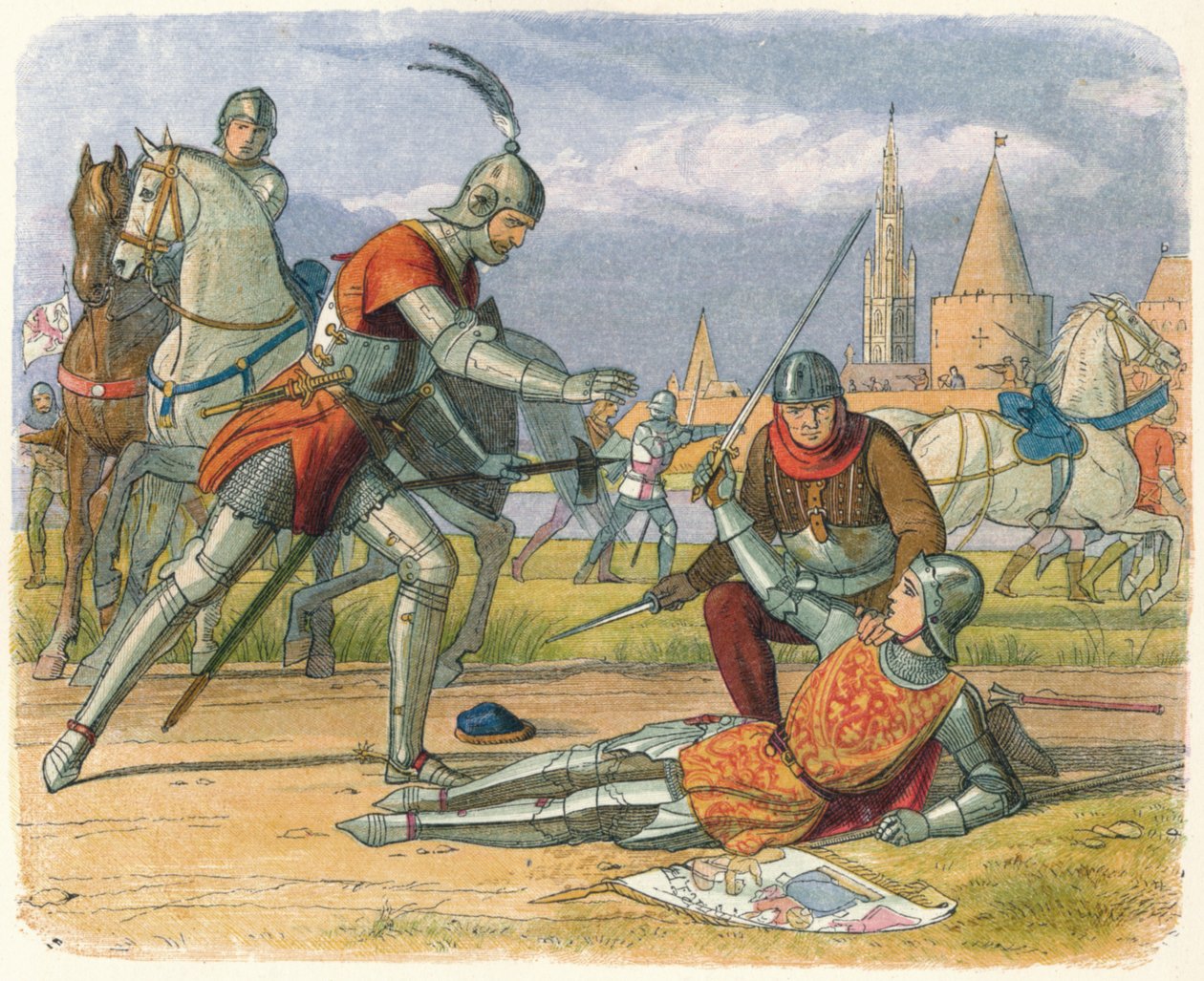 Zajetí služebné, 1430 18640 od James William Edmund Doyle