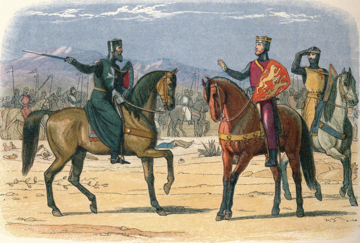Richard a mistr svatého Jana, 1191 1864 od James William Edmund Doyle
