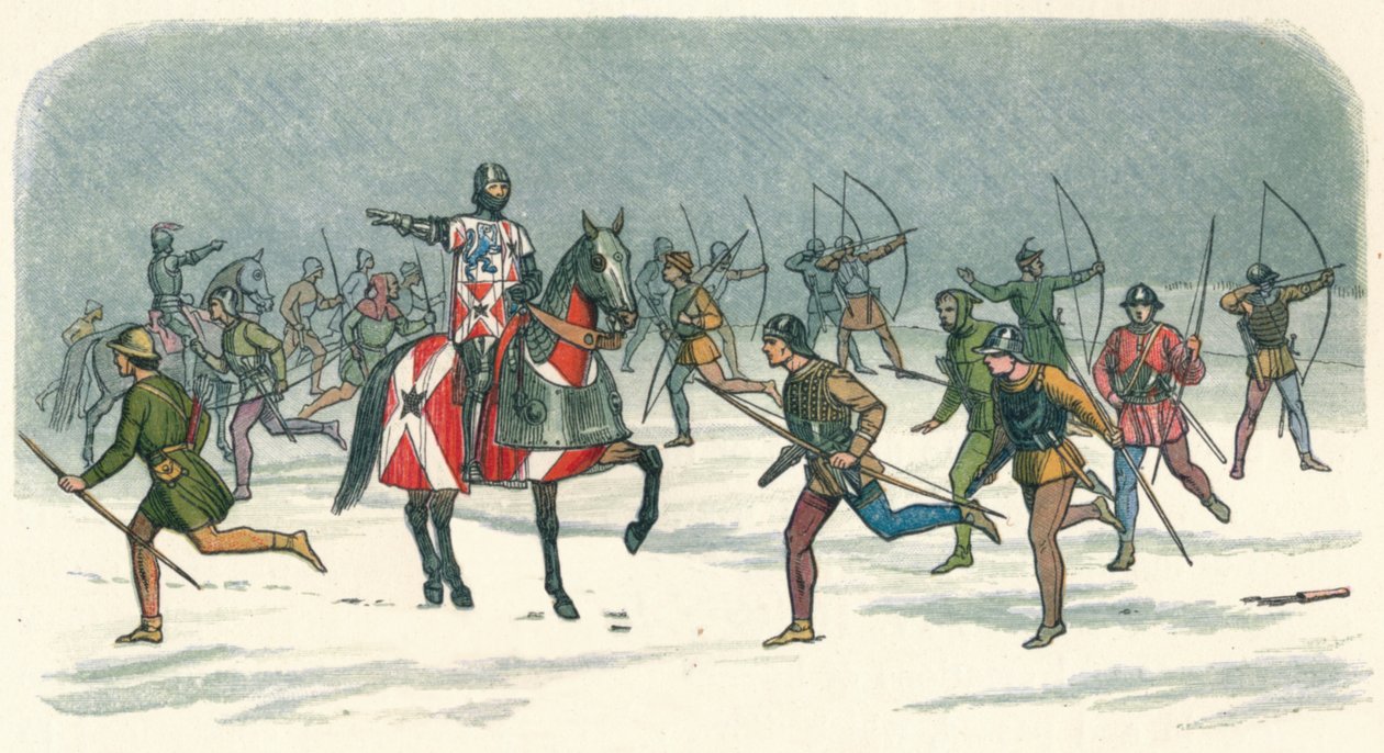 Stratagem of Lord Fauconbridge v Towton, 1461 1864 od James William Edmund Doyle