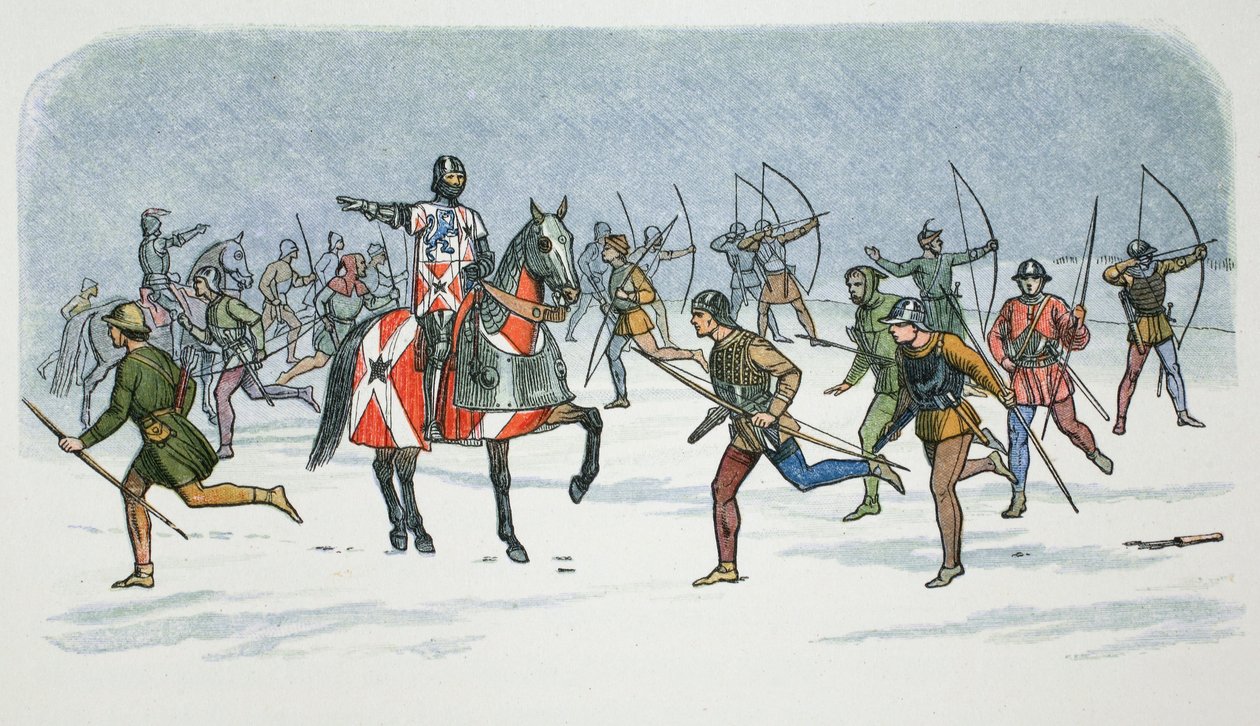 Strategie lorda Fauconberga v bitvě u Towtonu, Yorkshire, 1461 1864. od James William Edmund Doyle