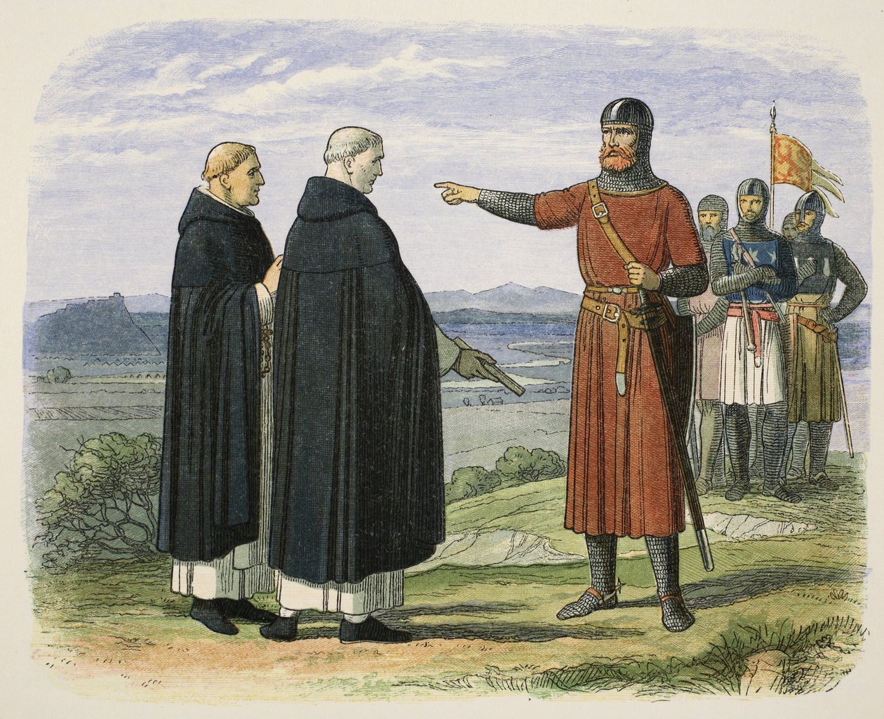 Wallace anglické návrhy odmítá od James William Edmund Doyle