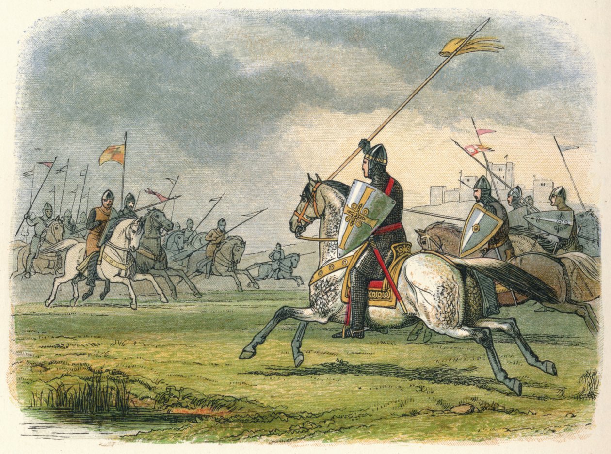 Vilém Lev zajat, 1174 1864 od James William Edmund Doyle