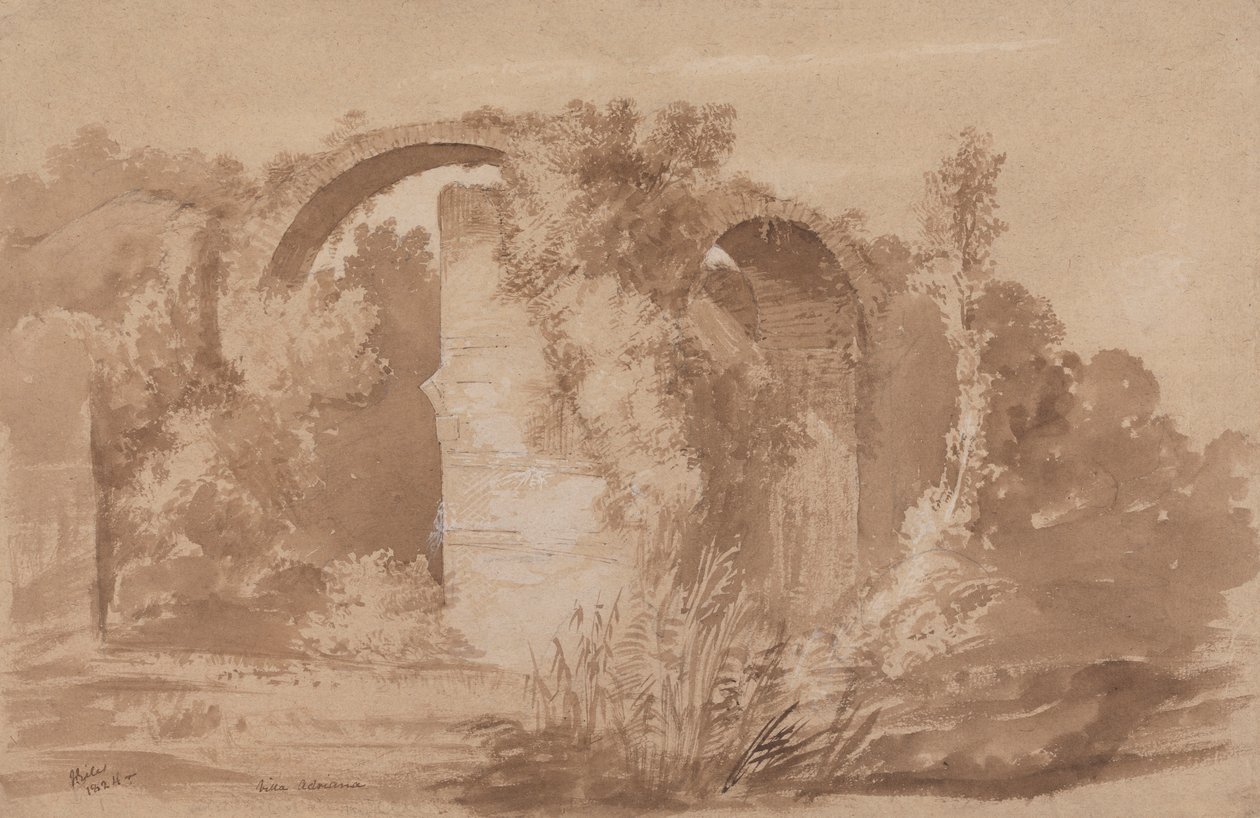 Villa Adrianna, Řím od James William Giles