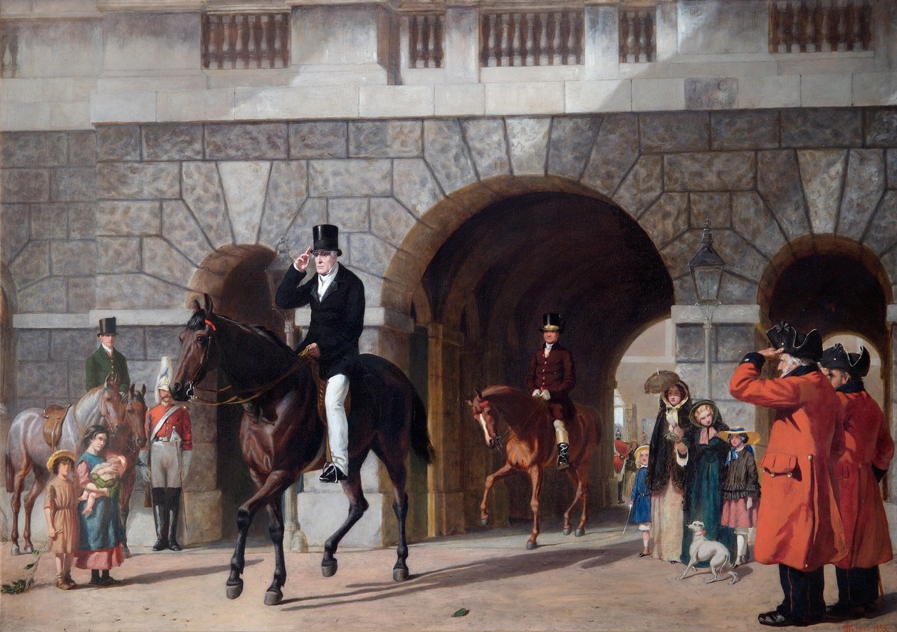 „Jeho poslední návrat ze služby“, 1853. od James William Glass