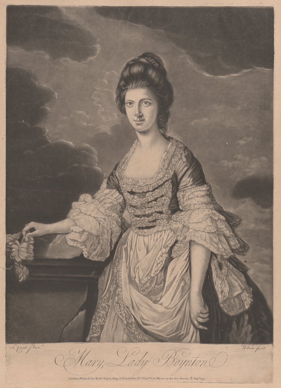 Mary, Lady Boyntonová († 1778) od James Wilson