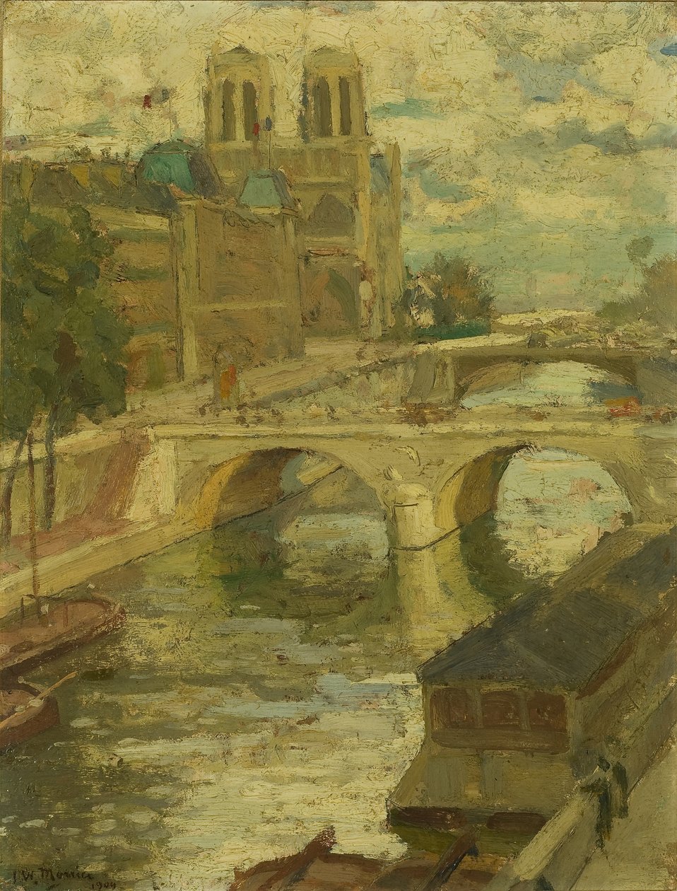 Notre Dame, 1904 od James Wilson Morrice