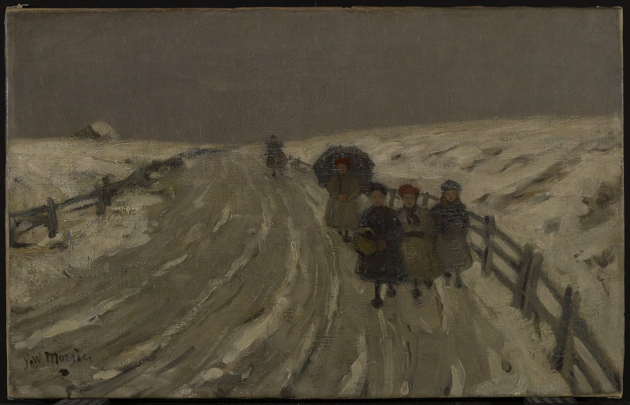 Návrat ze školy, kolem roku 1901 od James Wilson Morrice