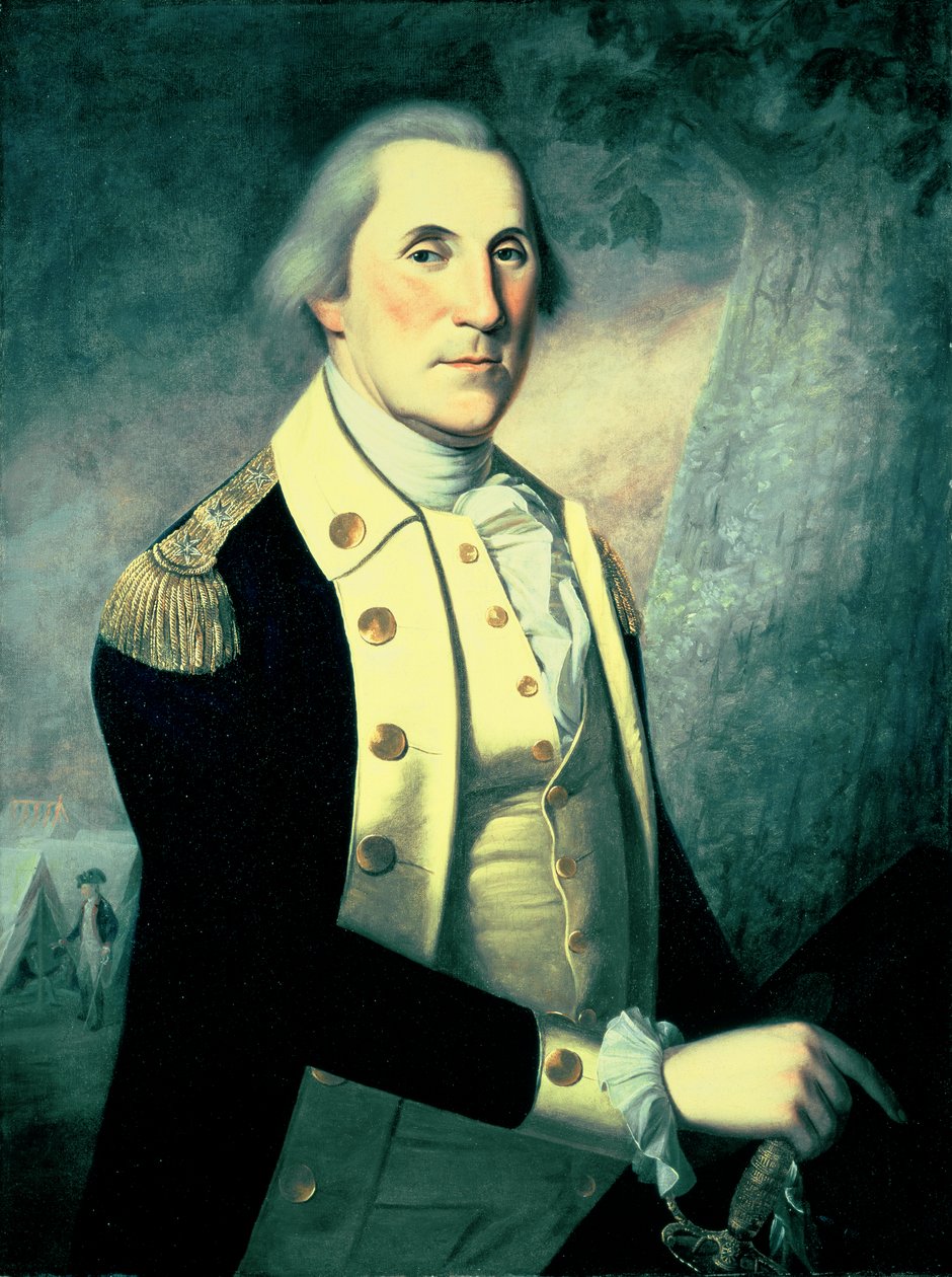 Portrét George Washingtona od James the Elder Peale