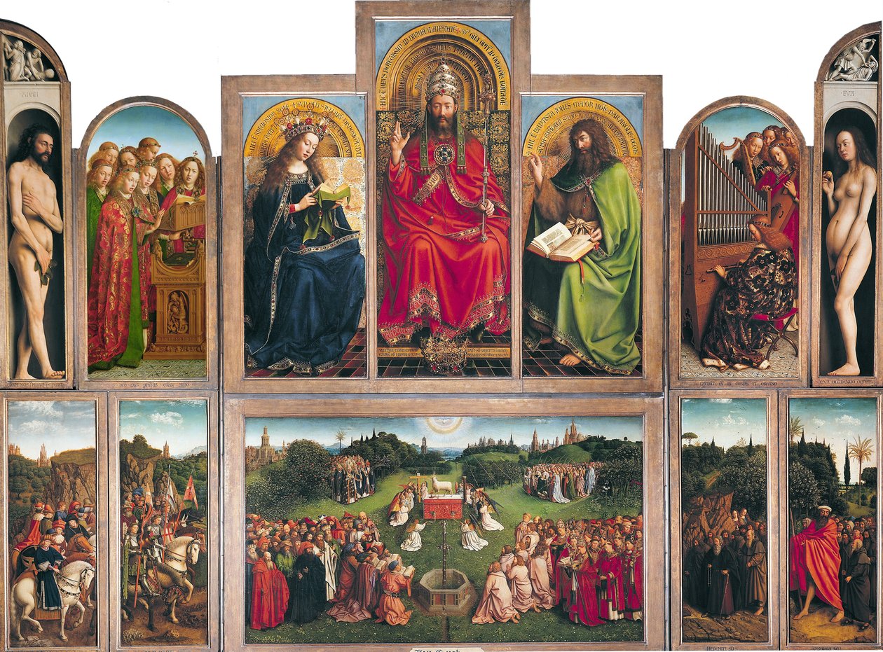 Genterský oltář od Jan van Eyck