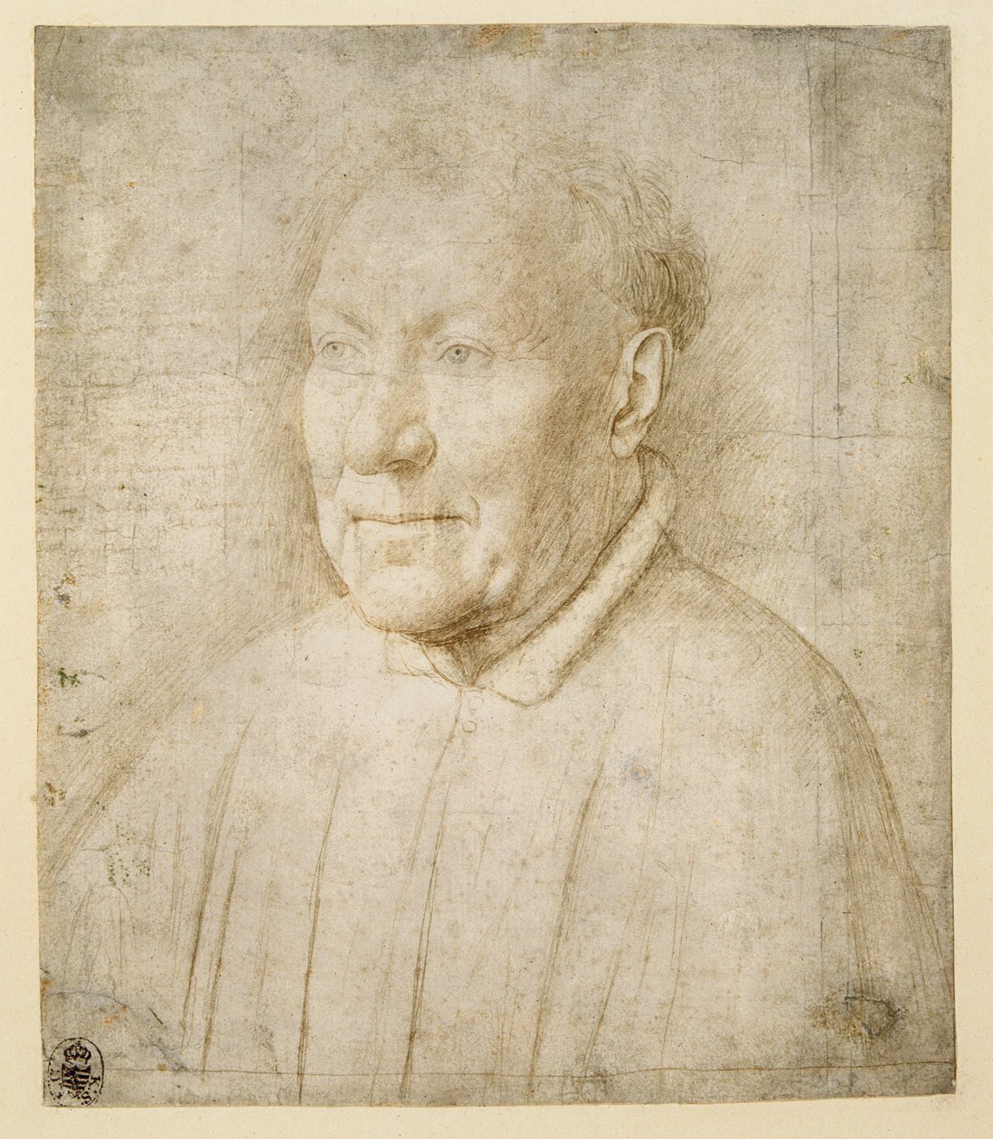 Portrét kardinála Niccola Albergatiho od Jan van Eyck