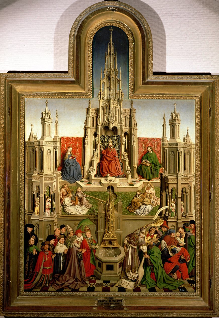 Pramen života od Jan van Eyck