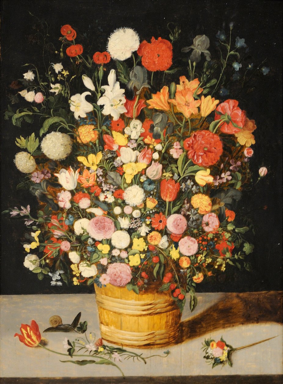 Kytice květin od Jan the Elder Brueghel