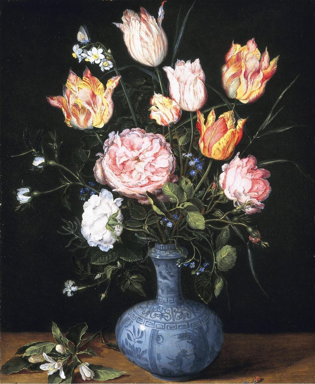 Váza s květinami od Jan the Elder Brueghel