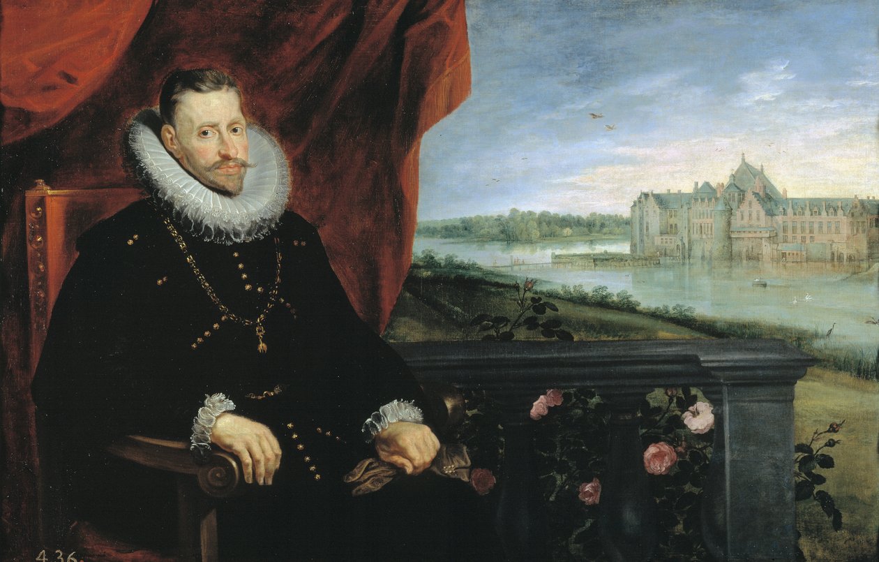 Portrét arcivévody Alberta Rakouska od Jan the Elder Brueghel