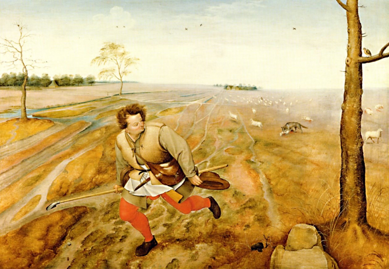 Zlý ovčák od Jan the Elder Brueghel
