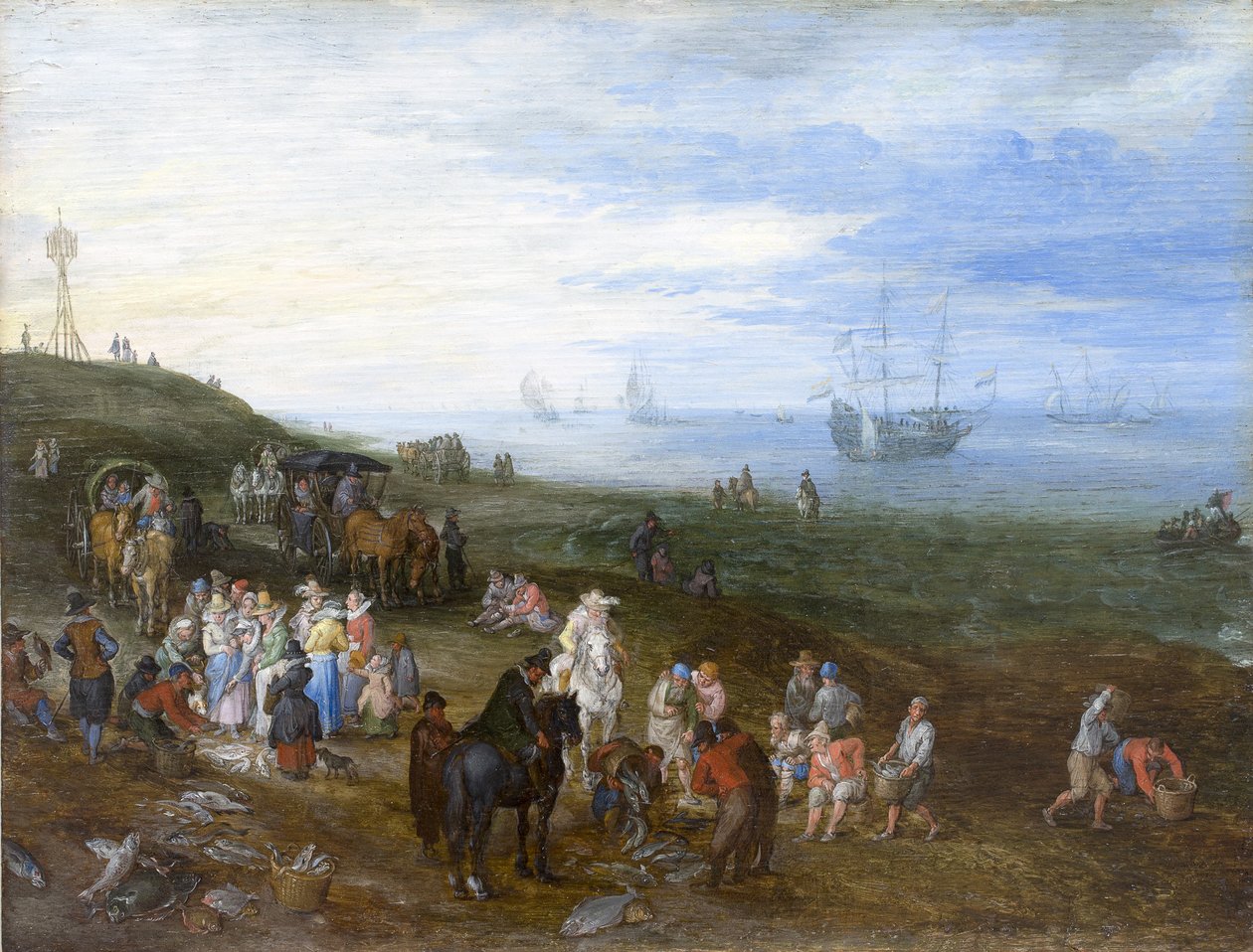 Návrat z pechenu od Jan the Elder Brueghel