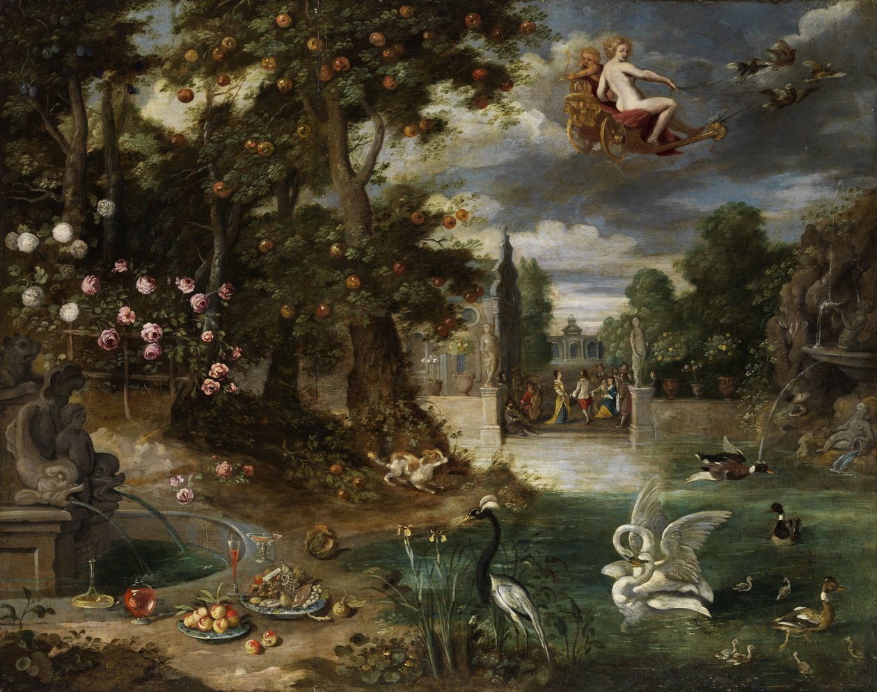Vítězné dary lásky od Jan Brueghel the Younger
