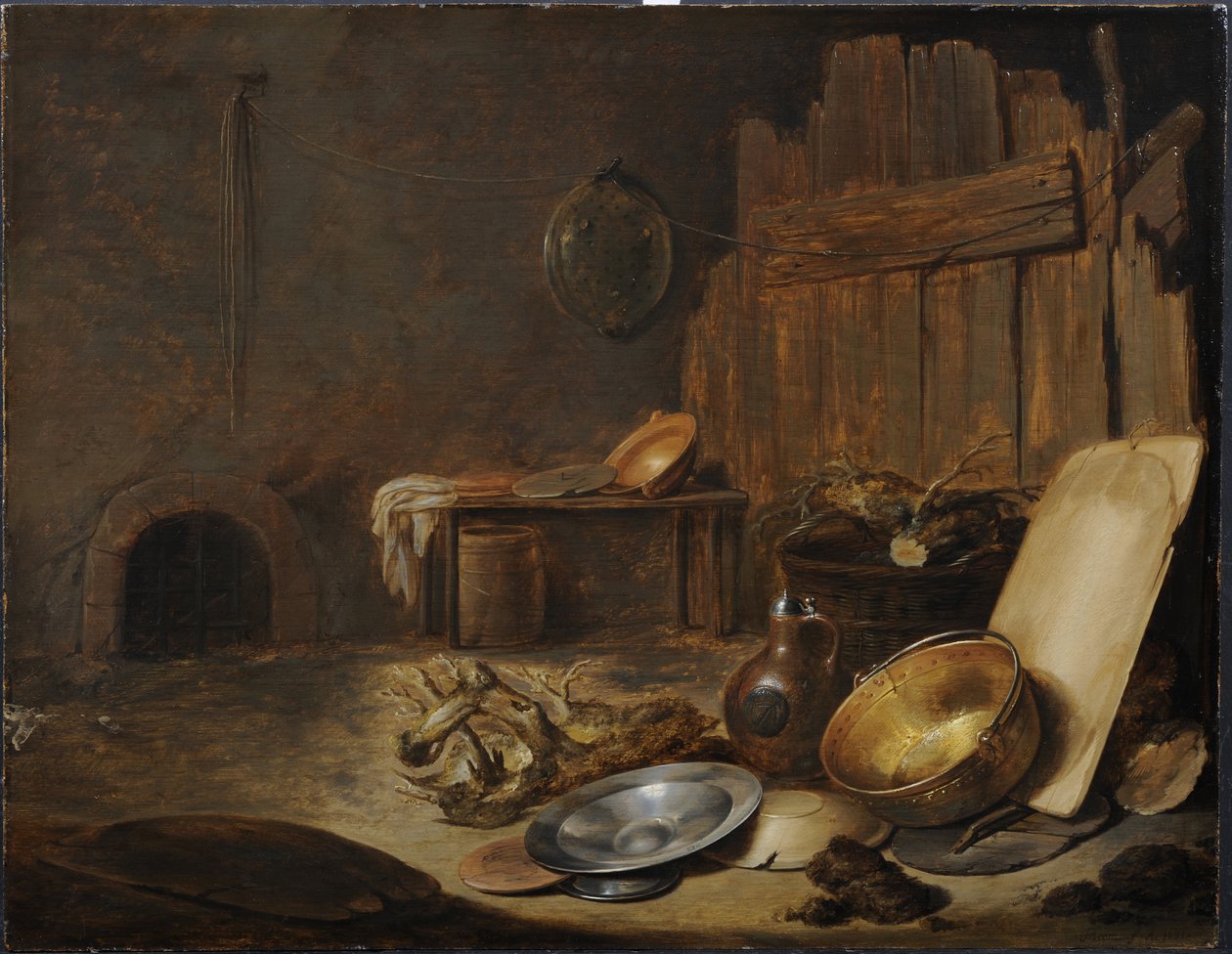 Zátiší ve stodole od Jan Davidsz de Heem