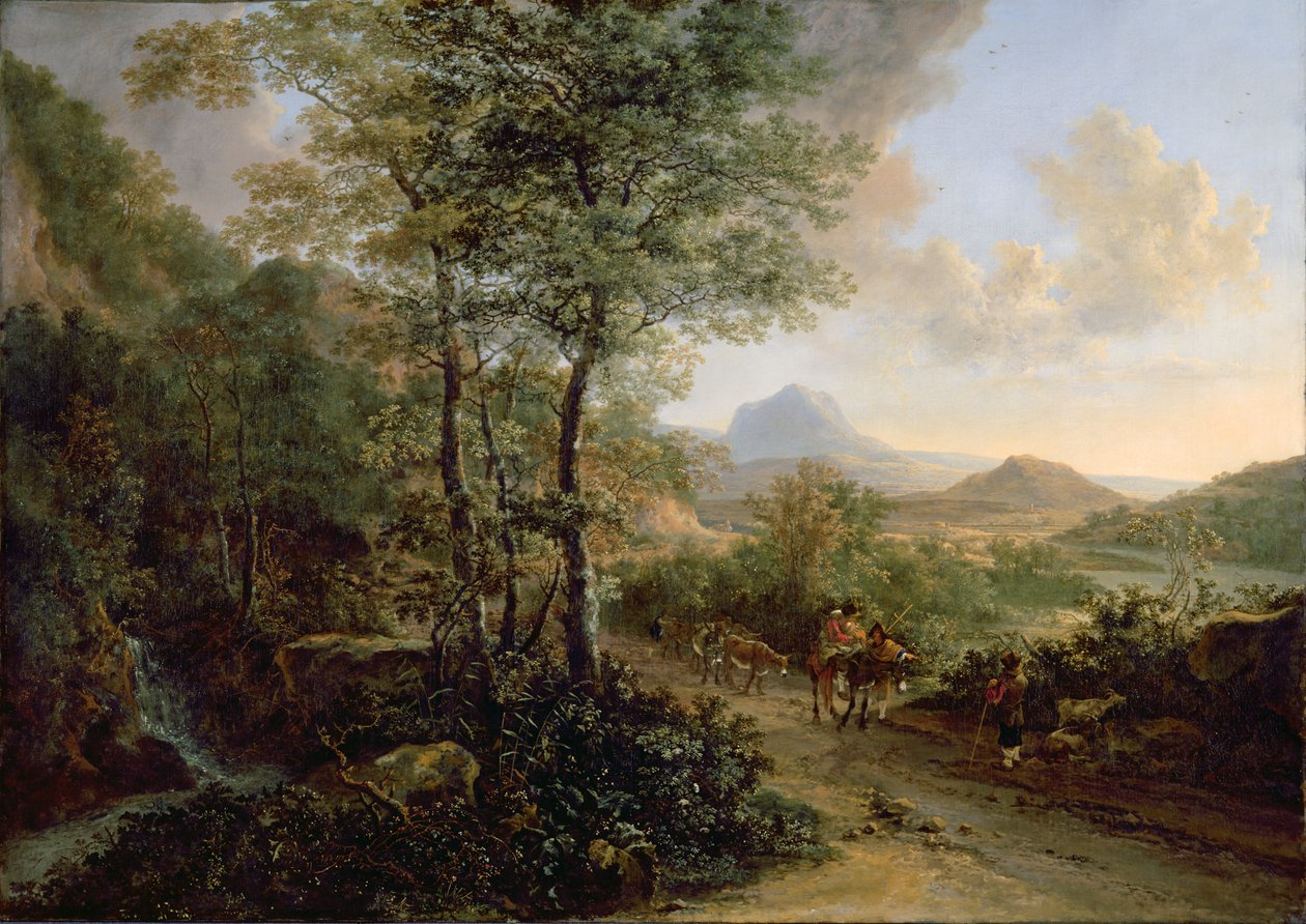 Italská krajina, cca 1637-41 od Jan Dirksz Both
